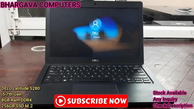 DELL Latitude 5280,5480,5580 12-Inch Business Laptop Used Core i3i5i7 Windows10 Laptop Review смотреть онлайн