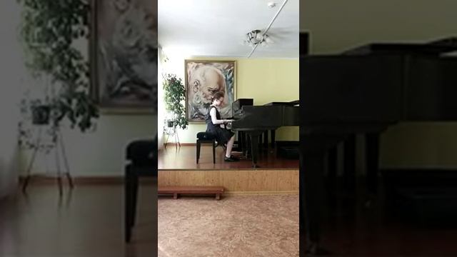 Вьюжанина Вероника 11 лет, К.Черни "Этюд" соч. 636 номер 6, A dur смотреть онлайн