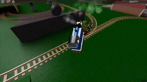 Playing Thomas & Friends Roblox w/ TTTE GUY!!