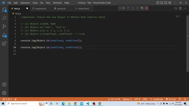 Javascript Coding Challenge : Find Object Is Code Output - Episode 20 смотреть онлайн