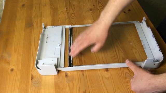 Ремонт принтера Brother MFC-J4410DW отмываем сканер смотреть онлайн