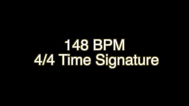 148 BPM (Beats Per Minute) 4/4 Time Signature Metronome.Duration - 30 minutes. смотреть онлайн