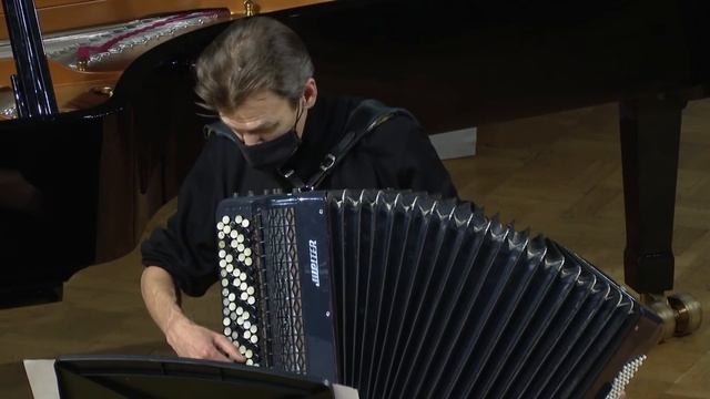 Марк Булошников. Три пьесы для баяна и фортепиано. Пять вечеров–2020. Союз композиторов России смотреть онлайн