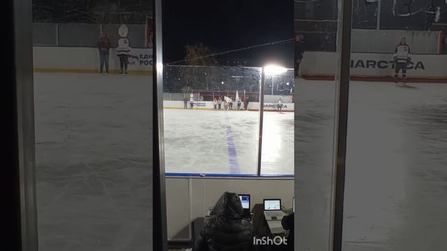 открытие ледового катка#сосновоборск# смотреть онлайн