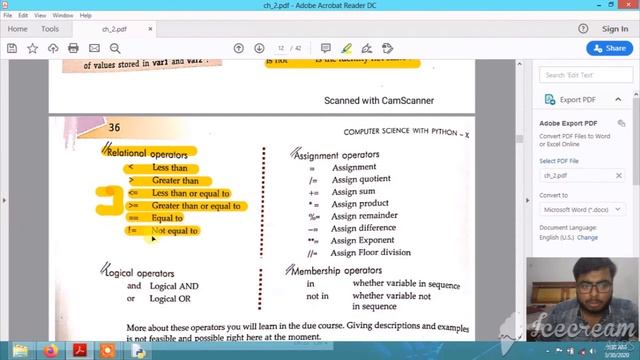 PYTHON FUNDAMENTALS | OPERATORS | INTEGRATED CODING | 04 | смотреть онлайн