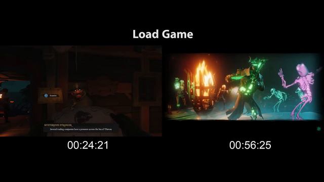 Xbox Series X vs Xbox One X Game Load Time Comparison смотреть онлайн