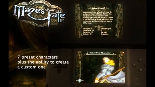 Mazes of Fate Trailer - Nintendo DS смотреть онлайн