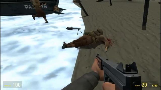 garry's mod omaha beach posing werk preview смотреть онлайн