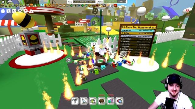 *NEW* OP CODE - 100 TRILLION HONEY!! | Roblox Bee Swarm смотреть онлайн
