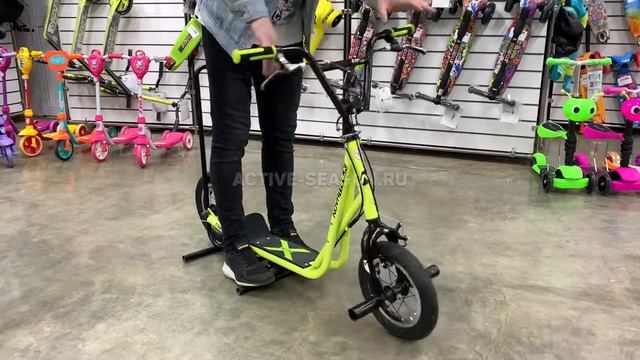 Обзор ВНЕДОРОЖНОГО ТРЮКОВОГО САМОКАТА NOVATRACK STAMP N1 EXTREME LINE