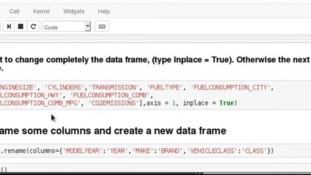 Pandas Drop and Rename columns смотреть онлайн
