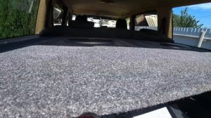 Уаз Патриот!!! Обклеенный салон карпетом!!! Пыль в салоне???