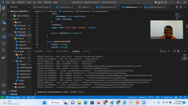 ALX Udacity Cloud Developer Nanodegree Project 4 Walkthrough - Part 3 смотреть онлайн