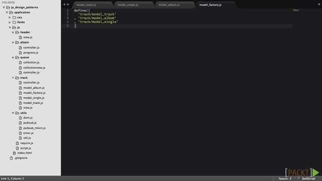 Mastering JavaScript Design Patterns: Adding a Few Types of Tracks | packtpub.com смотреть онлайн
