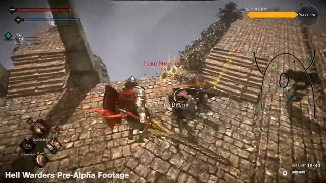 Hell Warders pre-alpha Gameplay Footage смотреть онлайн