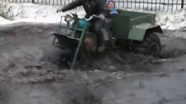 каракат пробный выезд