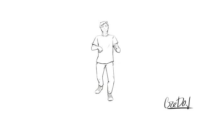 Процесс анимации кусочка танца | Dance animation process смотреть онлайн