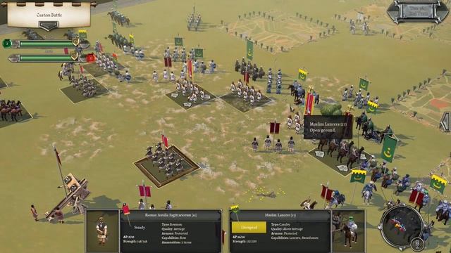 Field of Glory II Medieval #71: Roman vs Arab (Chaos Tourney) смотреть онлайн