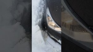 застрял в снегу  солярис