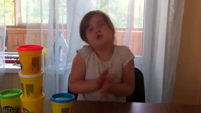 Розочка своими руками из пластилина Play-Doh часть 1. смотреть онлайн