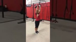 KB rack position two arm lunge 24 Hour Gym Dekalb Sycamore