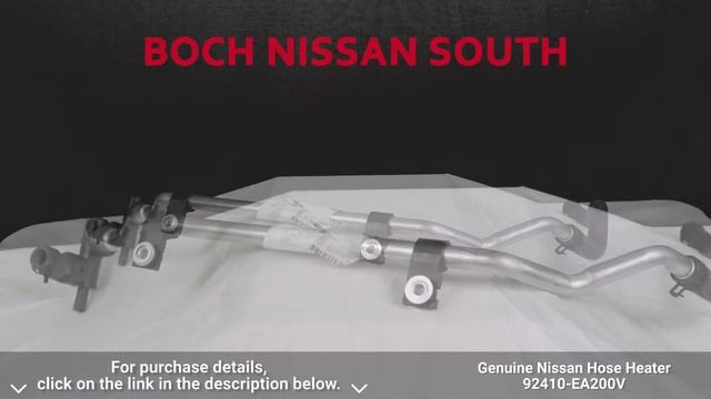 Genuine Nissan Hose Heater: 92410-EA200 | Boch Nissan Parts смотреть онлайн