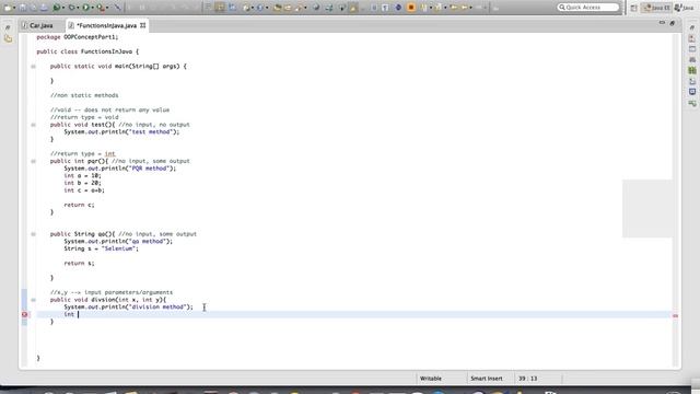 What is Function or Method In Java - Core Java - Part -7 смотреть онлайн