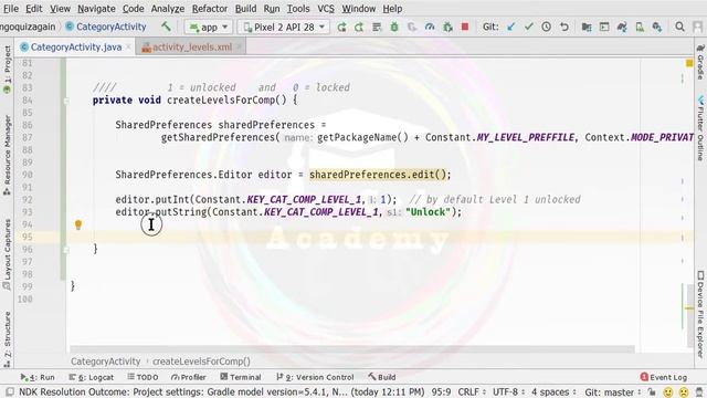 Multiple Choice Quiz App with SQLite Integration Part 33 - Level Lock and Unlock Constants смотреть онлайн