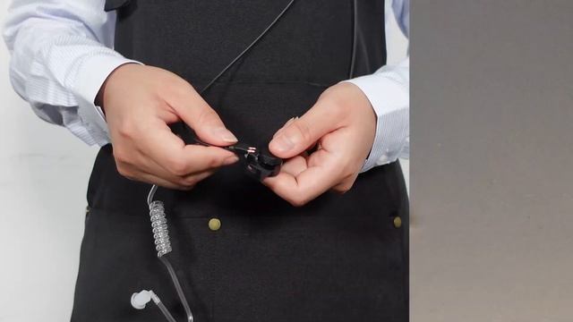 EM-4238 Наушник с акустической трубкой для наблюдения