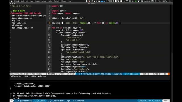 AWS APIs with Boto3 presented by Calvin Hendryx-Parker смотреть онлайн