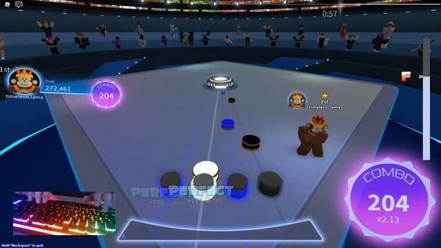 A Very Happy Song (roblox robeats) смотреть онлайн