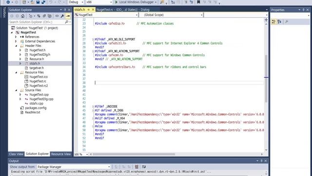 NUGET을 이용한 CPPRESTSDK 설치 - Visual Studio 2015 смотреть онлайн