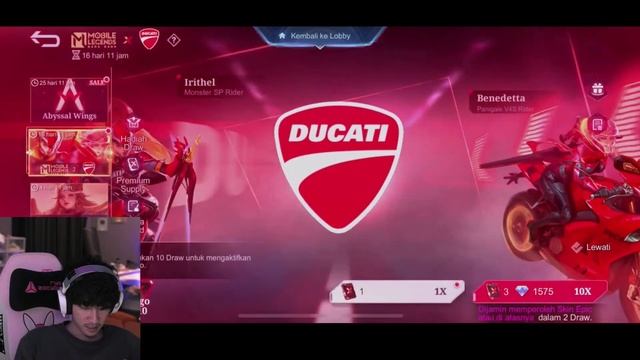 BORONG SKIN DUCATI MOBILE LEGENDS смотреть онлайн