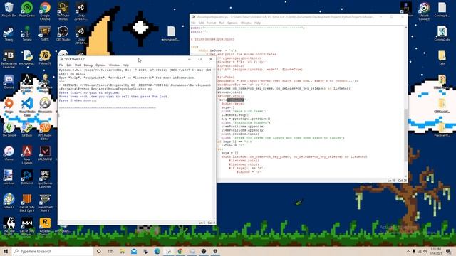 Python Clicker Macro w/Key logger смотреть онлайн