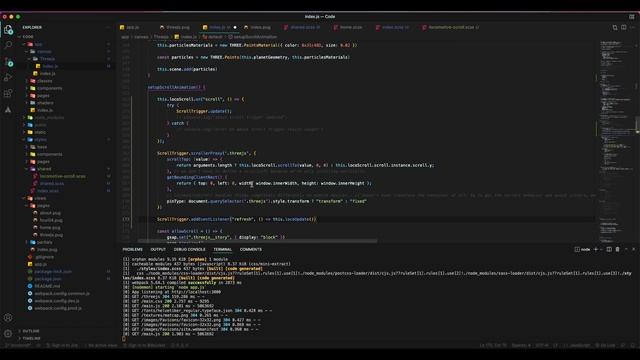 Smooth Scrolling with Locomotive Scroll and GSAP ScrollTrigger (and Three JS) смотреть онлайн