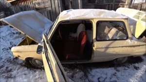 Оживление мертвеца купил "ЗАЗ -968 М   1986 года ", простоявший БОЛЬШЕ 10 лет!  первый запуск
