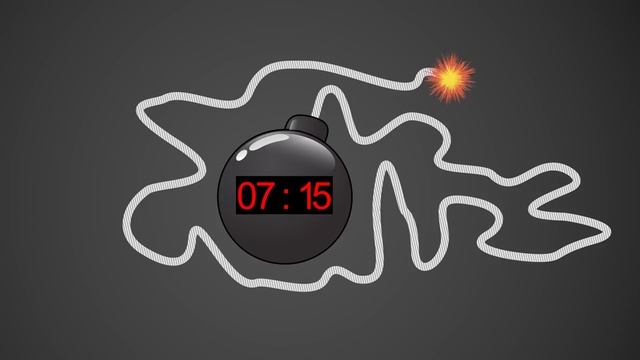 15 Minute Timer BOMB ? With Giant Bomb Explosion смотреть онлайн