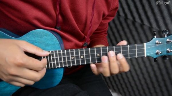 Tutorial Ukulele : SPONGEBOB SQUAREPANTS BACKSOUND - 12th Street Rag