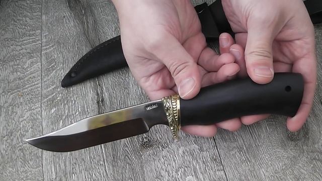 Кованый нож "КАЙРА" из стали 95Х18 (обзор ножа краткий) смотреть онлайн