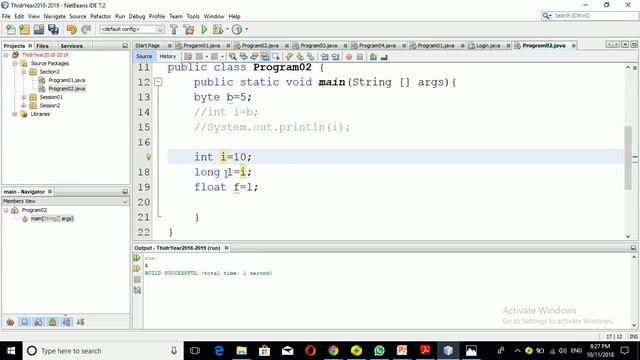 (Java SE 05 (string casting смотреть онлайн