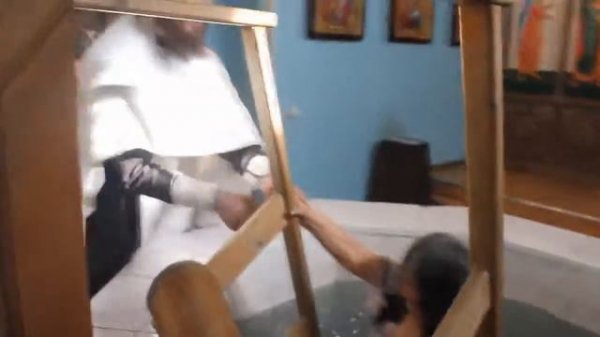 Крещение Макарии в Туве. Миссионер Антон Дулевич.