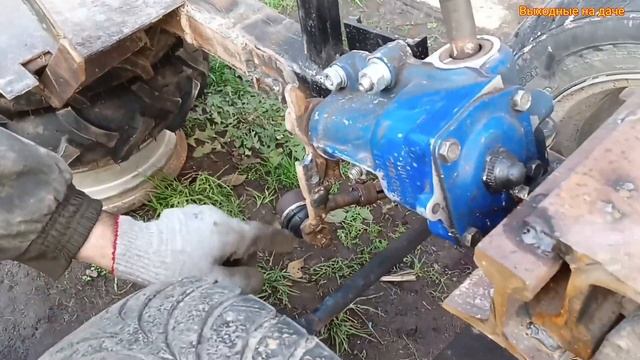 Передний адаптер для Мотоблока своими руками. смотреть онлайн