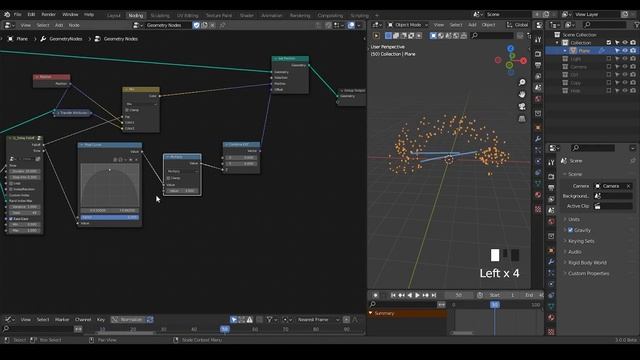 [Tut] Basics of Morphing Particles in Blender Geometry Nodes 3.0 Field смотреть онлайн