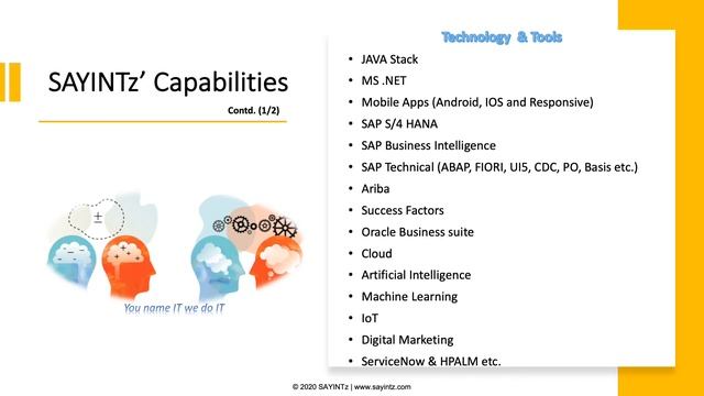 SAYINTz Company Profile смотреть онлайн