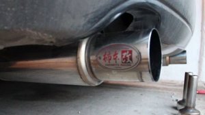 Exhaust Kakimoto Racing Full Mega N1. Звук без заглушки. Subaru Legacy GT JDM MY'08.