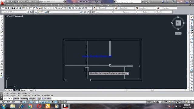 AUTOCAD 2020 Small House Project Part 1 смотреть онлайн