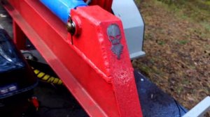 Дровокол на прицепе, обзор)