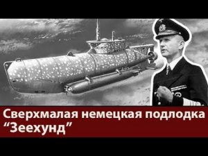 Лучшая мини-подлодка третьего рейха. Подводная лодка Зеехунд.