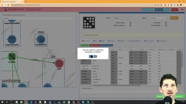 Ganister PLM - node properties смотреть онлайн