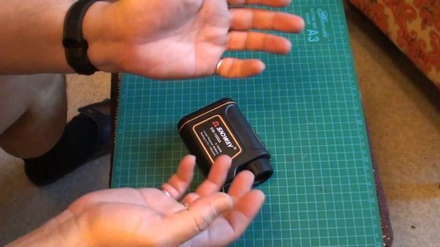 Китайский лазерный дальномер SNDWAY SW-1000A (Chinese laser rangefinder) смотреть онлайн